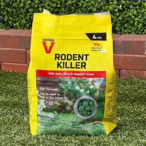 Victor Rat Poison on the garden 